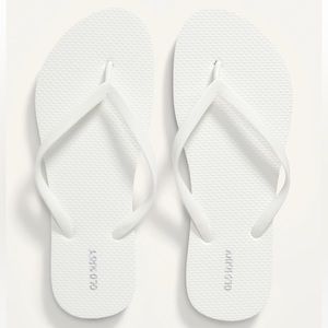 Old Navy Flip Flops - White